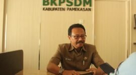 Kepala BKPSDM Pamekasan Saudi Rahman.