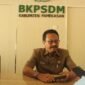 Kepala BKPSDM Pamekasan Saudi Rahman.
