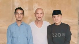 Lukman Hakim bersama Fauzan Jakfar dirangkul Ketua DPD PDI Perjuangan Jatim sekaligus Ketua Banggar DPR RI MH. Said Abdullah.