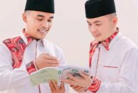 Bakal calon bupati Bangkalan Lukman Hakim dan Moch. Fauzan Jakfar.