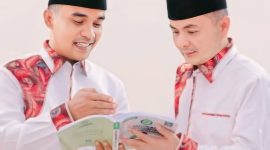 Bakal calon bupati Bangkalan Lukman Hakim dan Moch. Fauzan Jakfar.
