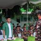 Ketua PW Ansor Jatim Musaffa' Safril dalam sebuah acara.
