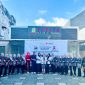 Tim Klinik Kecantikan Elysia Estetika foto bersama usai menyambut tim survei dari LAFKI dalam rangka akreditasi.