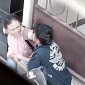 Tangkapan layar saat mahasiswa UTM cekcok dan menganiaya kekasihnya.