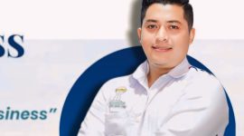 Ketua Umum BPC HIPMI Sampang Moh. Syarif.
