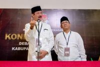 Pasangan Calon Bupati dan Wakil Bupati Pamekasan Periode 2024-2029 RB. Fattah Jasin dan RP. Mujahid Ansori.