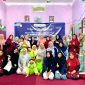 PKM Prodi TIP UTM foto bersama narasumber, guru, wali murid dan peserta didik RA Bakti Telang, Kecamatan Kamal, Bangkalan.