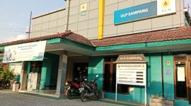 Kantor PLN ULP Sampang.