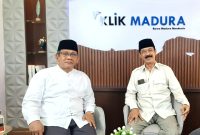 RB. Fattah Jasin dan RP. Mujahid Ansori saat podcast di Studio I Klik Madura.