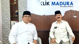 RB. Fattah Jasin dan RP. Mujahid Ansori saat podcast di Studio I Klik Madura.