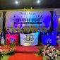 Delegasi dari berbagai perguruan tinggi foto bersama usai kegiatan di Pendopo Ronggosukowati Pamekasan.