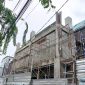 Proyek pembangunan gedung Perpusda Pamekasan.
