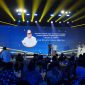 Ketum P4TM H. Khairul Umam saat menerima penghargaan Detikjatim Award 2024 di Grand Ballroom Dyandra Convention Center, Surabaya Senin (25/11) Malam.