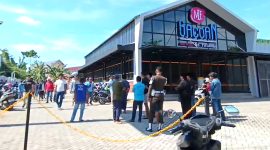 Suasana ketegangan di gerai Mie Gacoan Bangkalan.