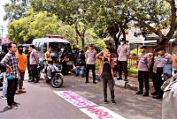 Aksi demonstrasi mahasiswa terkait segelumit persoalan di Kabupaten Bangkalan.