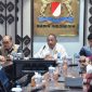 Waketum Kadin Indonesia Bidang KEK, KI dan PSN, Akhmad Ma'ruf Maulana rakor dengan para perwakilan Kementerian terkait pembentukan Pokja. (FOTO: HUMAS KADIN INDONESIA)