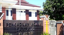 Kantor Pengadilan Agama Kabupaten Sampang.