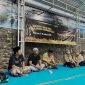 Pengurus Aliansi Jurnalis Pamekasan (AJP) diskusi terkait potensi-potensi Kabupaten Pamekasan di Taman Wisata Telogo Sewu, Pandaan, Kabupaten Pasuruan.