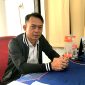 Kabid Pelatihan dan Hubungan Industrial, Dinas Ketenagakerjaan (Disnaker) Sampang Ervien Budijatmiko. (SUPRIYANTO / KLIKMADURA).