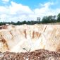 Penampakan tambang galian C di Desa Rombasan, Kecamatan Pragaan, Kabupaten Sumenep, Madura, Jawa Timur. (FOTO: ISTIMEWA)