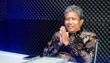 Pj Sekda Pamekasan Taufikurrachman saat podcast di Studio 2 Klik Madura.