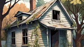 Foto ilustrasi rumah. (META AI)