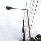 PJU di Jalan Makboel yang kondisinya mati.