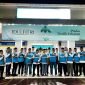 Kru PLN UP3 Madura foto bersama Direktur Distribusi PT PLN (Persero) Adi Priyanto usai zoom meeting.