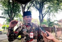 Kepala Dinas PUPR Pamekasan, Amin Jabir. (MOH. IQBALUL KHAVEI MZ / KLIKMADURA)