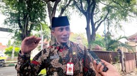 Kepala Dinas PUPR Pamekasan, Amin Jabir. (MOH. IQBALUL KHAVEI MZ / KLIKMADURA)