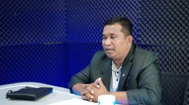 Abd. Kholis, kuasa hukum sejumlah PKL area eks PJKA Pamekasan.