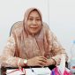 Kepala Bidang (Kabid) Perpustakaan Kabupaten Sampang, Kurnia Sufartina. (DOK. KLIKMADURA)