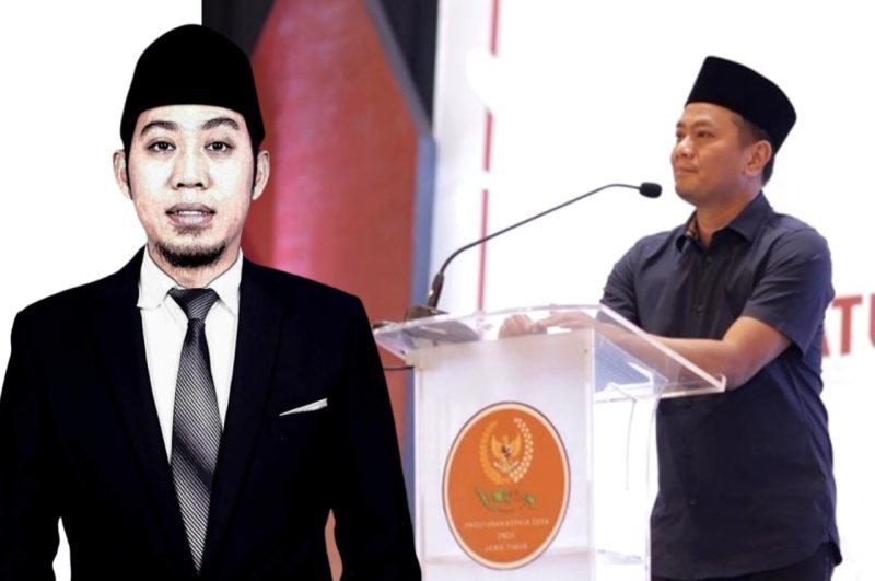 Kolase foto Pembina PKDI Pamekasan Gus Yusuf dan Mandataris Ketua PKDI Pamekasan Farid Afandi.