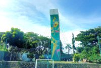 Tempat kejadian perkara (TKP) jatuhnya mahasiswa IAIN Madura hingga wafat.