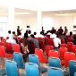Suasana Gedung Islamic Center Sumenep saat pemeriksaan 50 kades dan 50 fasilitator program BSPS. (ISTIMEWA)