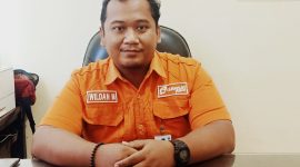 Kepala Pengelola Data Pelayanan Perpajakan (PDPP) Kantor Bersama (KB) Samsat Sampang, Wildan Mahbuby. (MUKSIN IKSAN / KLIKMADURA)