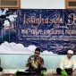 Dewan Persatuan Kiai-Santri dan Rakyat (Dewan Pakar) Sumenep saat menggelar istighasah kubro dan menyatakan sikap menolak rencana pembangunan PLTS di Kecamatan Guluk-Guluk dan Ganding. (ISTIMEWA)