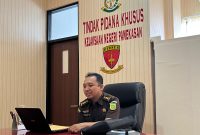 Kepala Seksi Pidana Khusus (Kasi Pidsus) Kejaksaan Negeri Pamekasan, Ali Munip. (DOK. KLIKMADURA)
