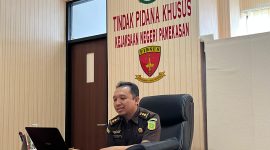 Kepala Seksi Pidana Khusus (Kasi Pidsus) Kejaksaan Negeri Pamekasan, Ali Munip. (DOK. KLIKMADURA)