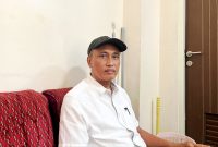 Slamet Efendi, Kepala Pasar Kolpajung yang diduga melakukan penganiayaan kepada penjual mie ayam. (KLIKMADURA)