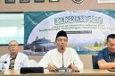 Kepala Dinas Kesehatan (Dinkes) Pamekasan dr. Saifuddin saat menghadiri konfrensi pers beberapa waktu lalu. (MOH. IQBALUL KHAVEI MZ / KLIKMADURA)