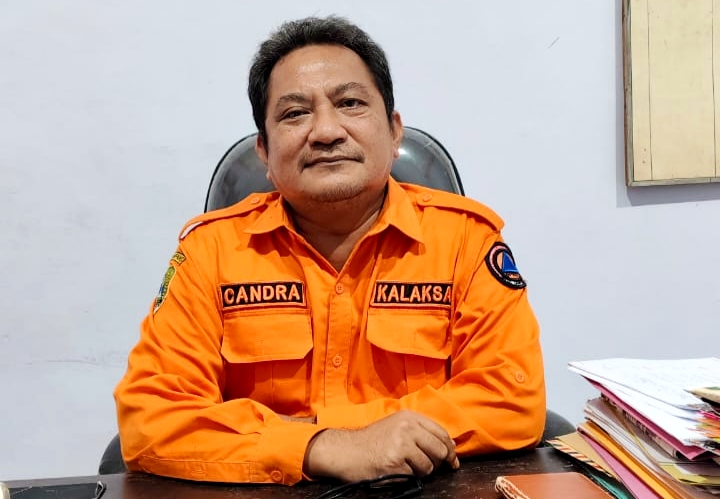 Kepala Pelaksana BPBD Kabupaten Sampang, Candra Ramadhani Amin. (IBNU ANSORI / KLIKMADURA)