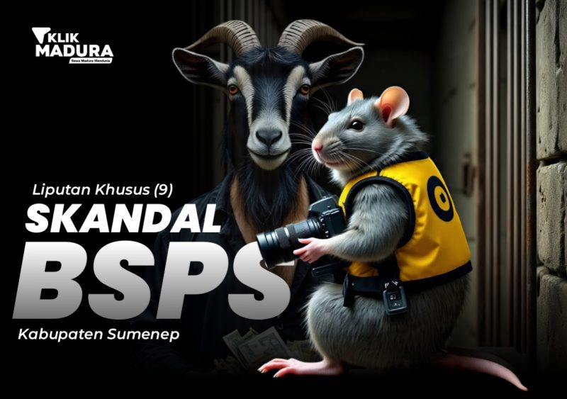 liputan khusus soal dugaan skandal mega korupsi BSPS di Kabupaten Sumenep. (META AI yang Disempurnakan)
