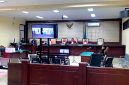 Suasana sidang putusan kasus proyek fiktif dana hibah Pemprov Jatim di PN Tipikor Surabaya pekan lalu. (KEJARI PAMEKASAN FOR KLIKMADURA)