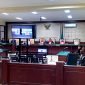 Suasana sidang putusan kasus proyek fiktif dana hibah Pemprov Jatim di PN Tipikor Surabaya pekan lalu. (KEJARI PAMEKASAN FOR KLIKMADURA)