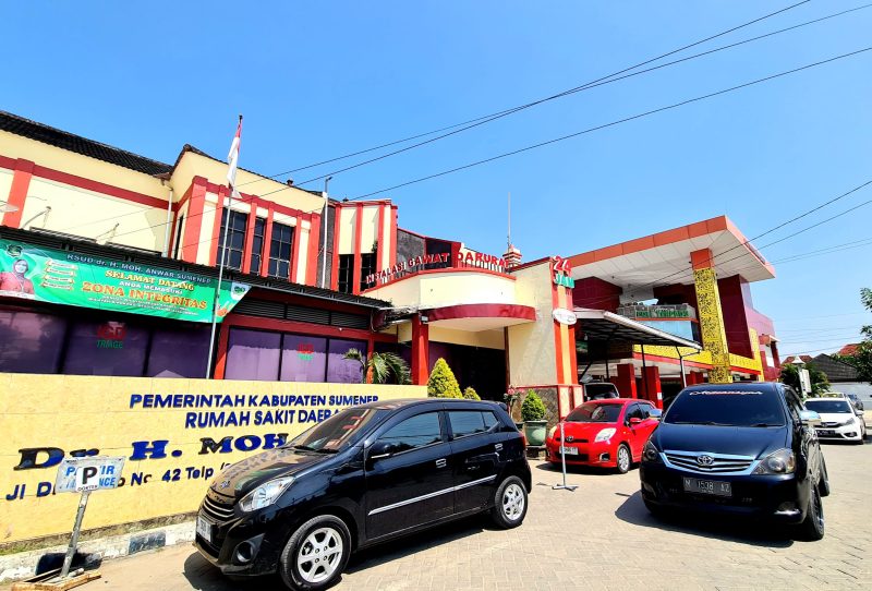 Suasana halaman RSUD Dr. H. Moh. Anwar Sumenep. (DOK. KLIKMADURA)