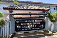 Tampak dari depan Lapas Kelas II-B Sampang. (IBNU ANSORI / KLIKMADURA)