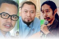 Kolase foto, dari kiri: Wartawan senior Hambali Rasidi, aktivis LSM Ainur Rahman dan Fauzi As. (KLIKMADURA)