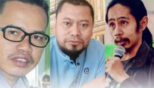 Kolase foto, dari kiri: Wartawan senior Hambali Rasidi, aktivis LSM Ainur Rahman dan Fauzi As. (KLIKMADURA)