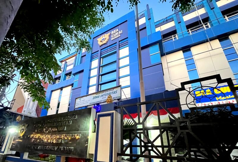 Penampakan Kantor Bea Cukai Madura yang ada di pusat kota Pamekasan. (DOK. KLIKMADURA)